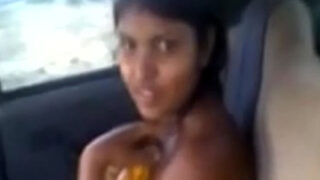 Car me girlfriend ki chudai mms video