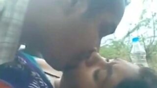 Latest Village aunty outdoor sex video