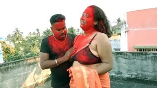 Hot desi bhabhi threesome sex video Hindi