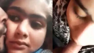 Muslim girl blowjob de rahi hai bf ko
