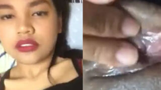 Hot Nepali girl fingering ka maza leti hui