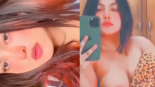 Punjabi girl ki big boobs ki sexy selfie video