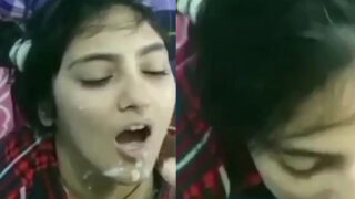 Indian girlfriend ki blowjob cumshots video