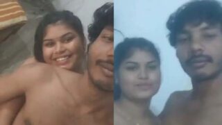 Girlfriend ke sath nangi selfie li boyfriend ne