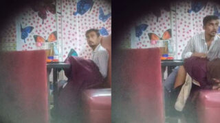 Restaurant mein Muslim college girl ki chudai